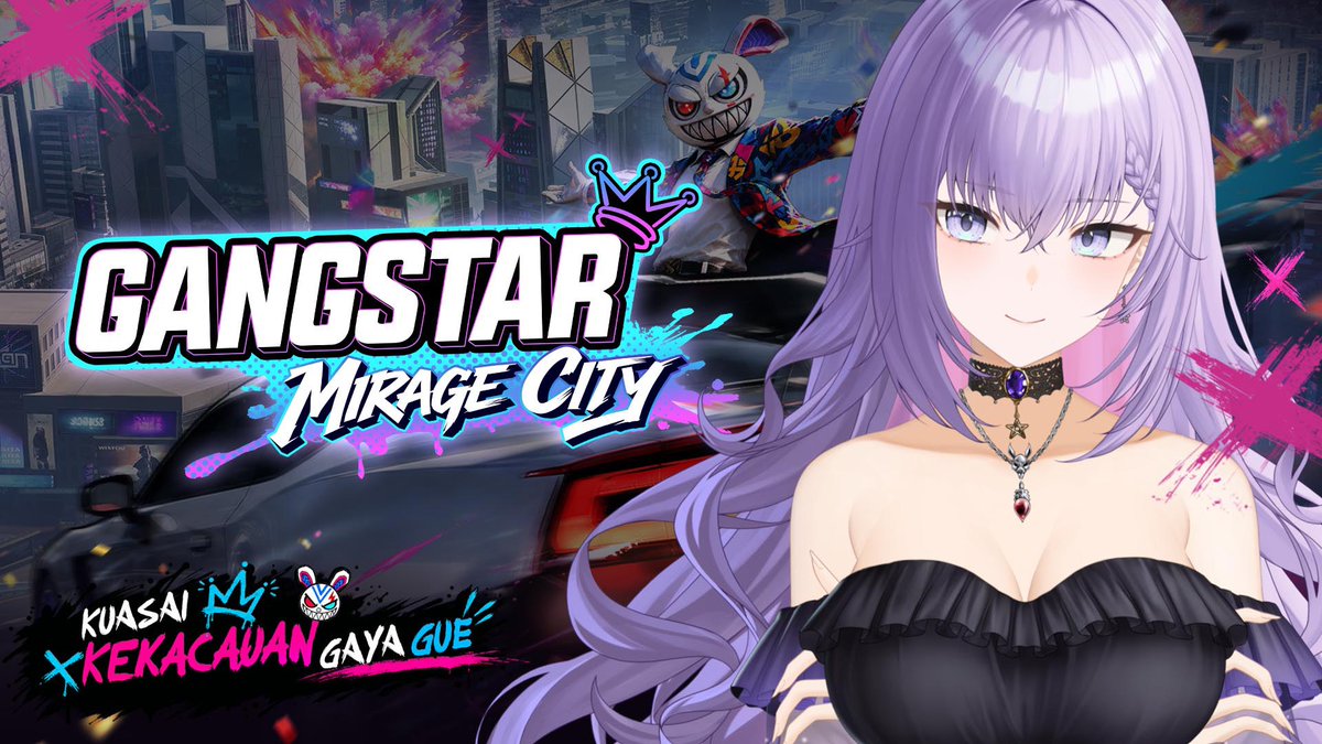 ElaineCelestia's tweet photo. Malam ini kita akan coba menjelajahi KOTA! Eh tapi ini mainnya di HP?!
📅 22 Agustus 2026
⏰ 19.00 WIB
🔗 https://t.co/Ch9Wh9uOzR
#GangstarMirageCity #GSTMC #bebasbarbarbos https://t.co/66VG8SasgL