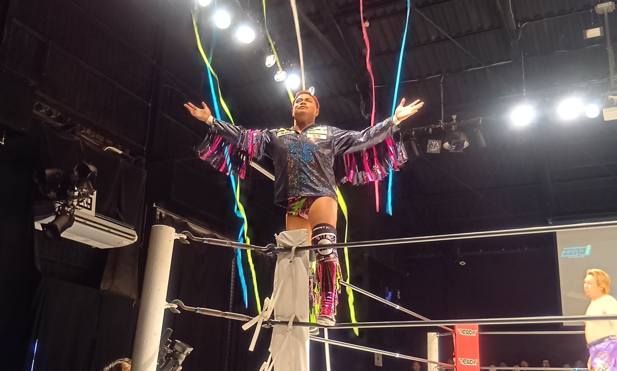 Spxpro4126's tweet photo. 8.22プロレスリグ「ZERO1」
第二試合　
石坂ブライアン選手
元気で勢いがある！
#石坂ブライアン
#pwzero1 https://t.co/J9r8WUHeDM