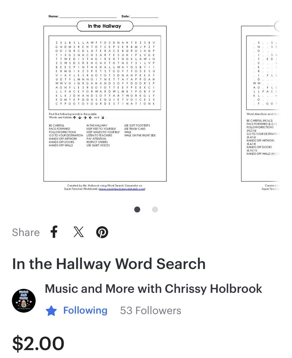MusicWithCHol's tweet photo. https://t.co/QH9hWPSTdt #teachers
#teachersofinstagram
#teachersfollowteachers
#teacherspayteachers
#teacherstuff
#teachershare
#musicteacher
#classroom
#teachingresources #musicteachers
#wordsearch #wordsearchpuzzle
#readingteachers
#languagearts
#musicteachersofinstagram https://t.co/Qh5MaBvUsE