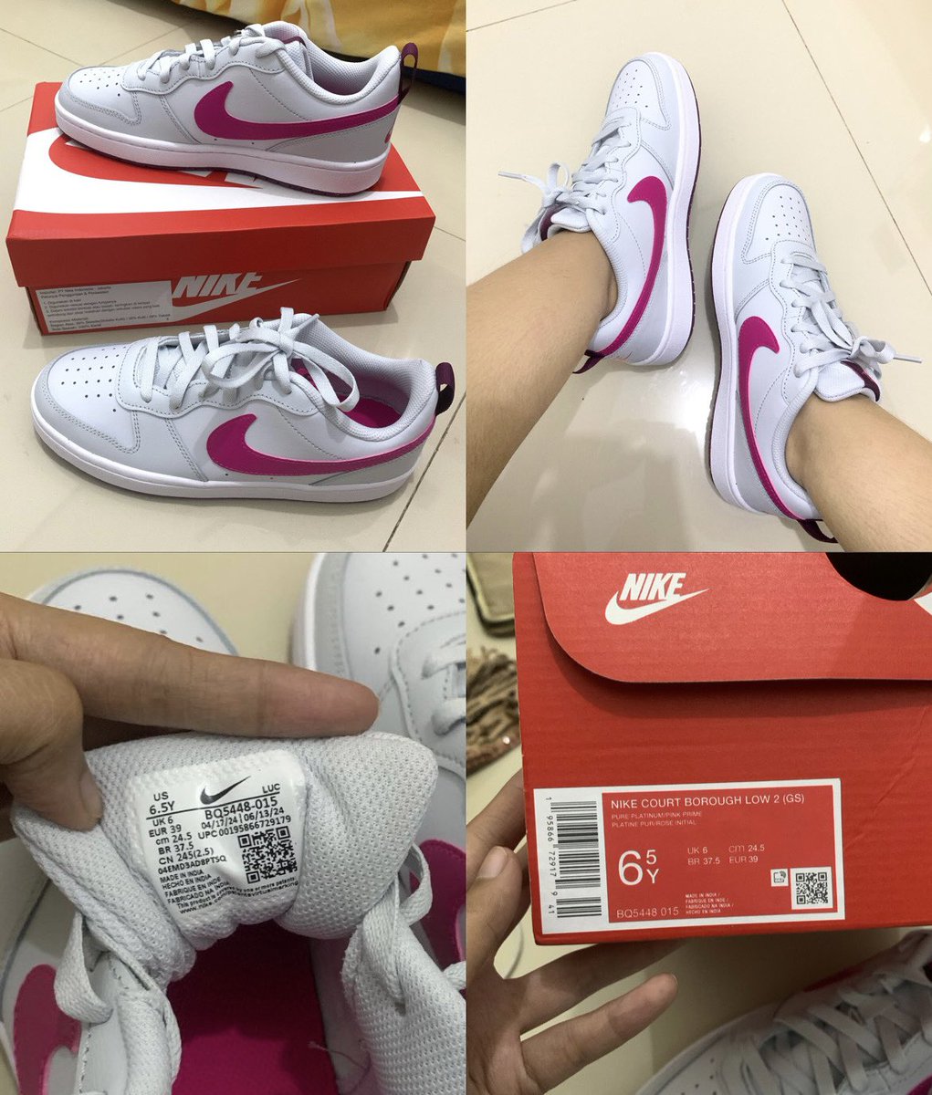 happys0urce's tweet photo. wts sepatu nike court borough (39) 24,5cm
ORI 100% 

💸 500k https://t.co/6JmCOX99el