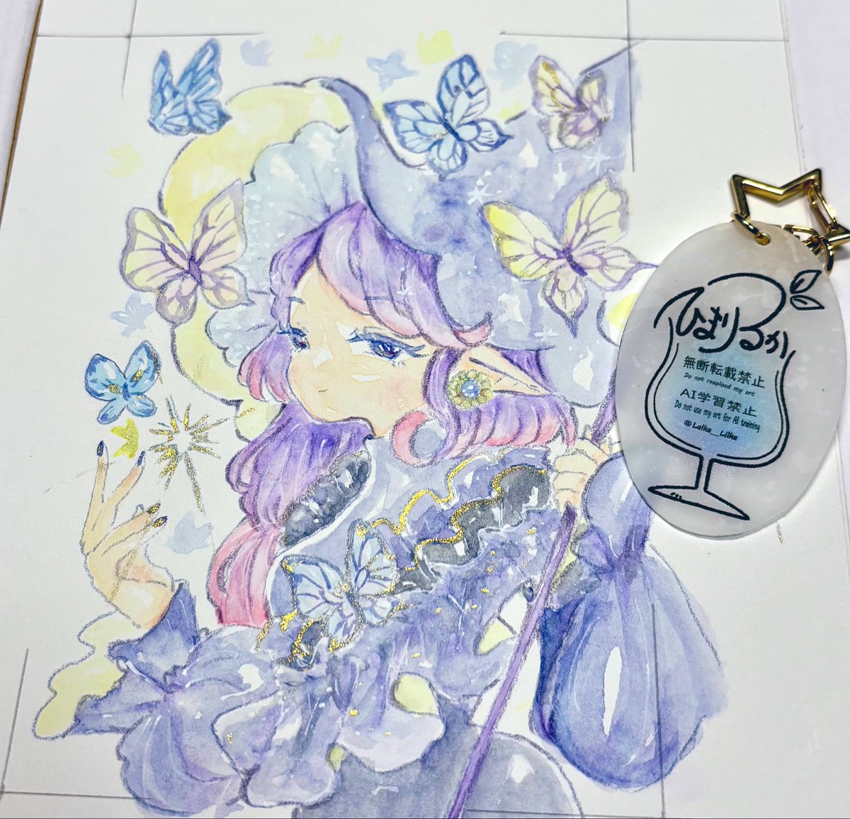 Lalka_Lilka's tweet photo. #oc

バタフライピーの魔女〜パピヨン(仮題)

ラピスおねーさんです！
キラキラなので写真で失礼します https://t.co/7kbnIrMzgP