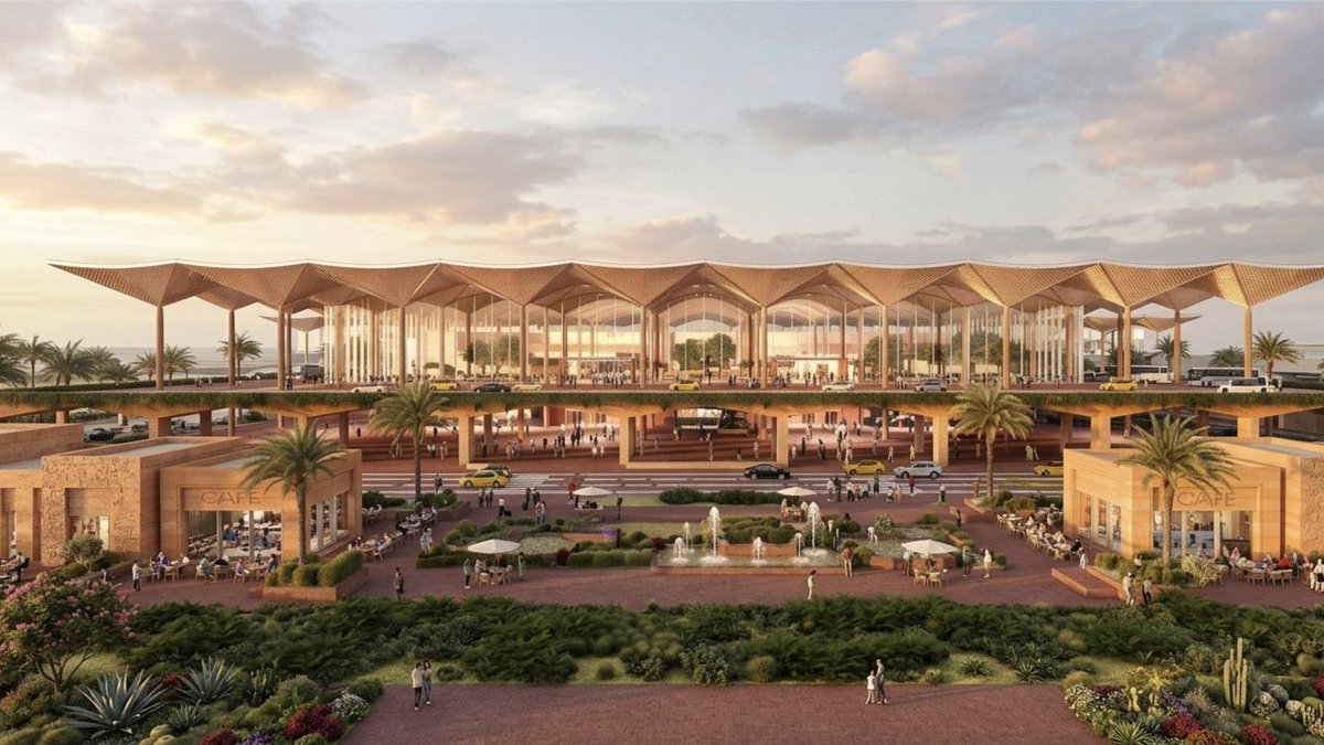 stats_wire's tweet photo. DRC is completely modernizing the face of Kinshasa! 🇨🇩

1) Skyscrapers like the GGPI Congo Center are reshaping the skyline.

2) Economy crossed $100B + to enter Africa's top 10 economic powerhouses.

3) A massive $570M overhaul is transforming N'Djili Airport into a major global hub.