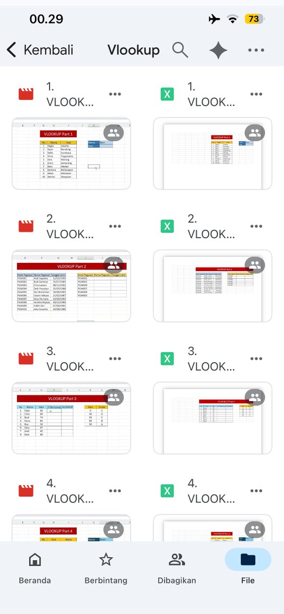 cinderrsya's tweet photo. Guyss serius kalian gamau akses file bahan belajar excel dari nol?

Aku udh buatin modul belajar excel yg dilengkapin sama video pembelajaran dan ada file latihannya juga. Buat yang mau upgrade skill ini cocok banget buat kalian. Kalo kalian serius mau belajar excel bisa komen ya https://t.co/Kiotr2GyLc