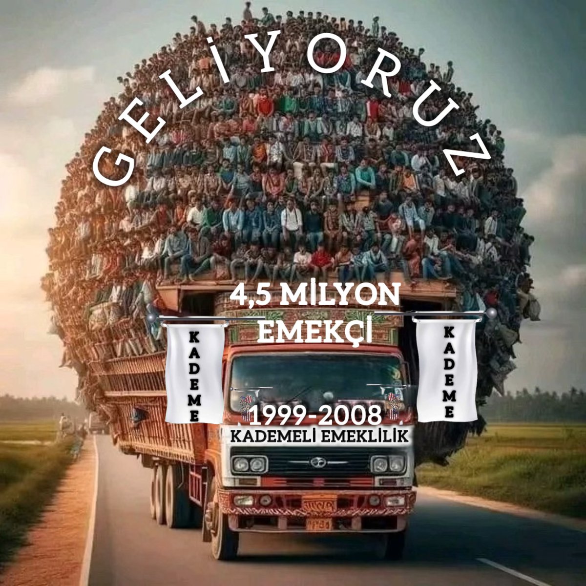 Selcuk_190359's tweet photo. @mihribanugurluu @EmadDernegi Günaydın Başkanım @mihribanugurluu 
Dört buçuk milyon çay içmeye geliyoruz
Hakkımızı almak istiyoruz✊✊
@EmadDernegi
#KademeliEmeklilik
#EmekçiyeKademeŞart https://t.co/x42hj4u1ZL
