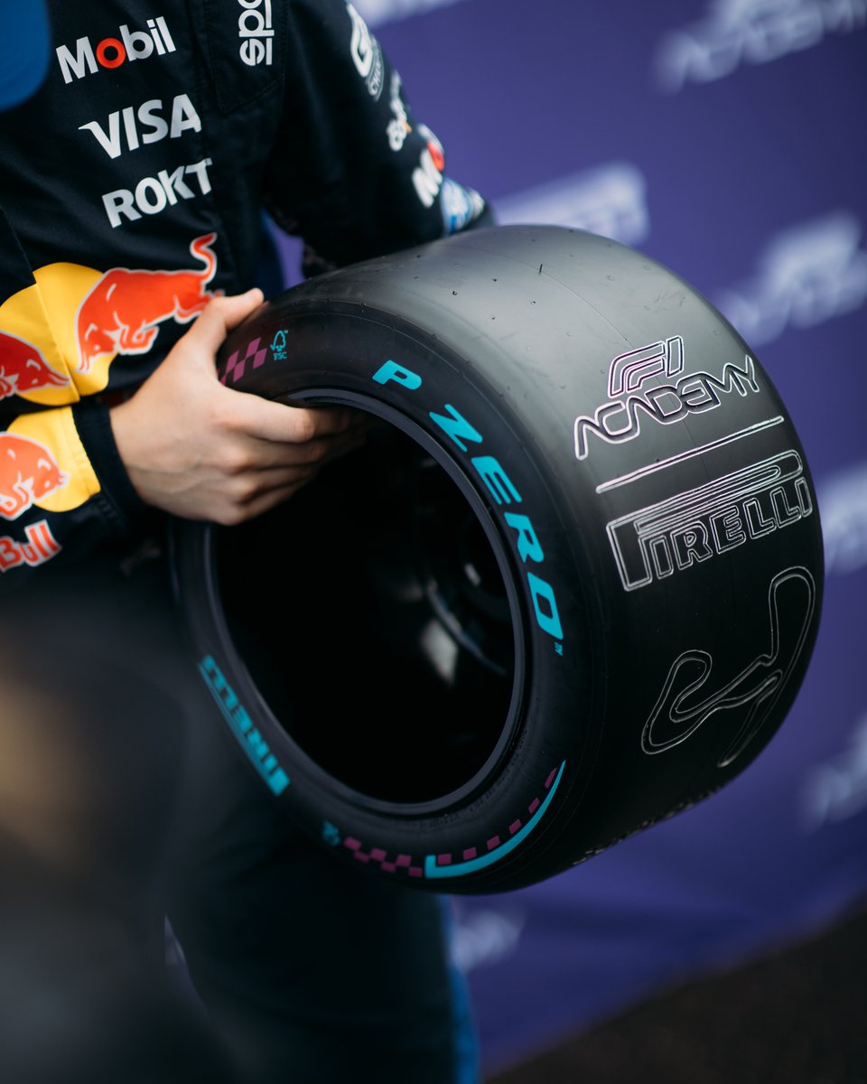 f1academy's tweet photo. Zandvoort pole, secured 🛞 🏆 

After an intense wet Qualifying, Alisha Palmowski takes home the Pirelli Pole Position Award, presented by Cath Bruce. 

#F1ACADEMY #DutchGP https://t.co/mWXfo83Dxc