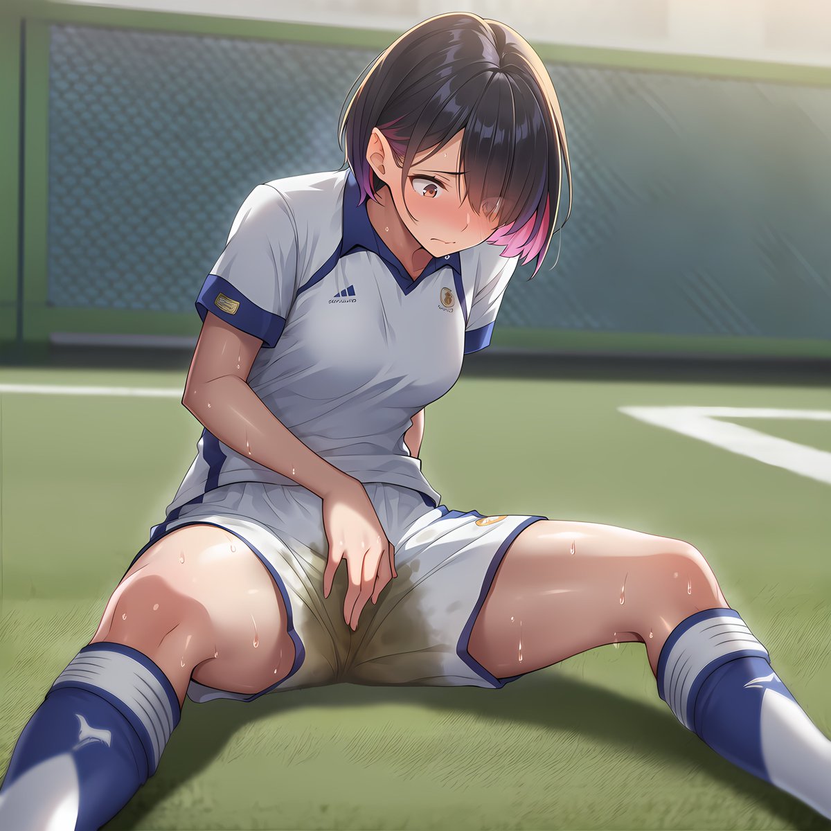 ai_omoA's tweet photo. 【選り抜き】JDおもらし：フットサル女子の失禁
全集はpixivにてhttps://t.co/DbS8UuzbkA
#おもらし #AIart️️️️️️️️️️️️️️️️️️️️️️️️️️️️️️️️️️️️️️️️️️️️️️️️️️️ https://t.co/kKTjSjeMWI