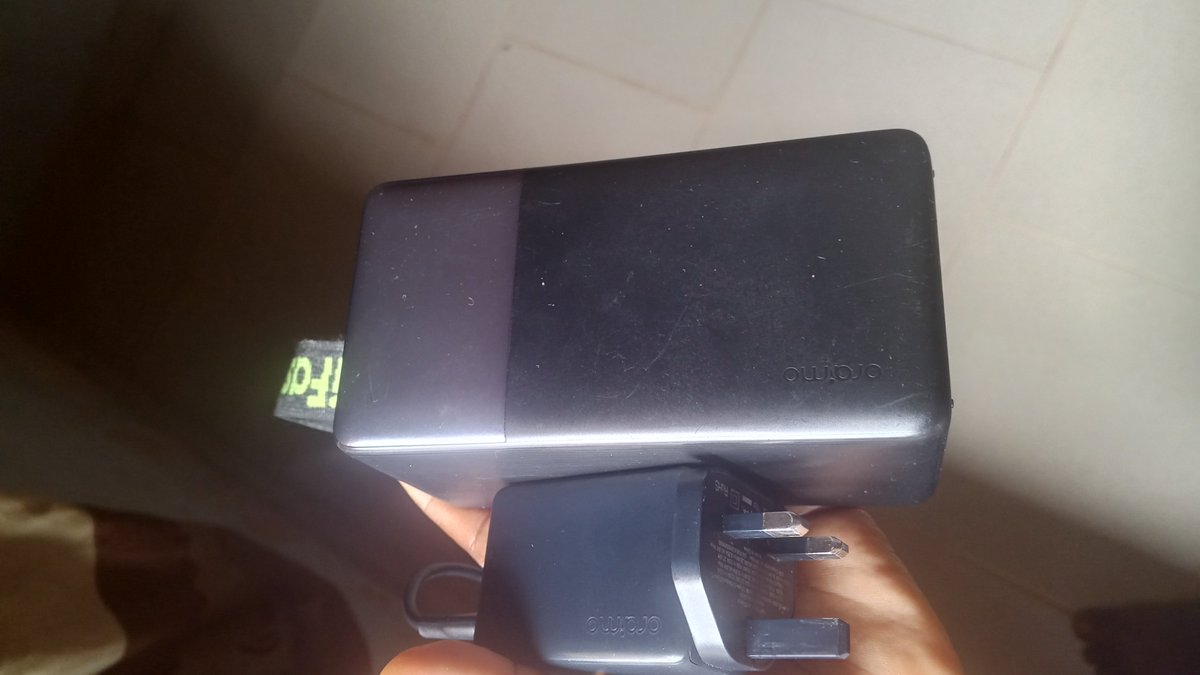 rucnati's tweet photo. The perfect combo 😉
Charger — ₦43k on the Oraimo app
Power bank — ₦73k
Shipping fee depends on your location.
You can get a full charge within 4hrs https://t.co/nIslJHPIQu