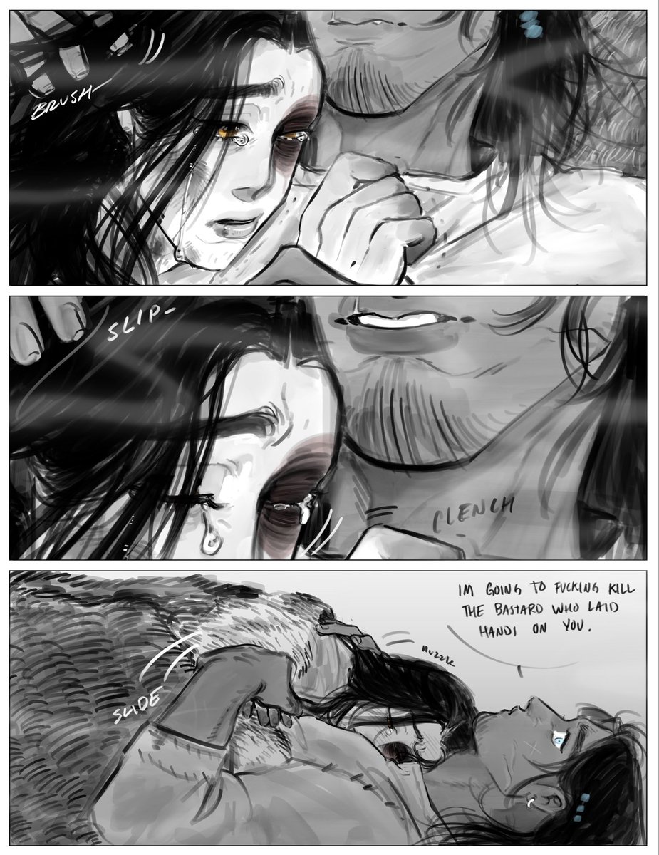 Chicharonie00's tweet photo. “…Tui himself won’t be able to protect him.”
(Scene from chapter 9)
#zukka #atla #sokka #zuko https://t.co/qLNFiYhRME