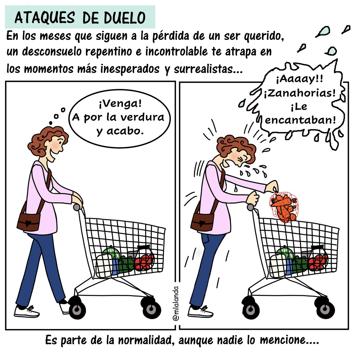 mlalanda's tweet photo. Quien ya ha perdido a un ser querido reconocerá esta escena. El duelo es algo extraño, que te descompone, te sobrecoge, te despedaza y lo hace de formas extrañas.
Lo bueno es que eventualmente el duelo se acomoda en el resto de tu vida y el vacío se hace soportable.
Ánimo! https://t.co/5cxCpLEHCw