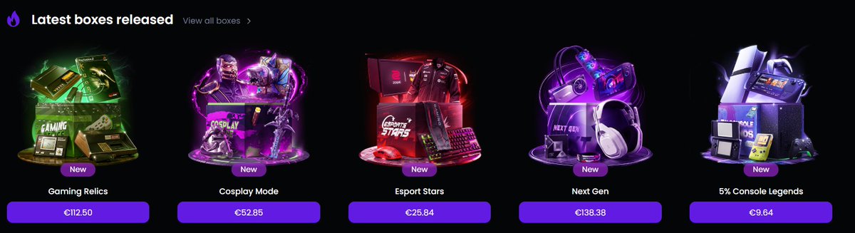 empiredrop's tweet photo. 👀 WHICH ONE ARE YOU OPENING?

If you could choose ONE of the 5 new Boxes, which one would you pick?

Drop your choice below... I might give a few of you one to open! 🎁