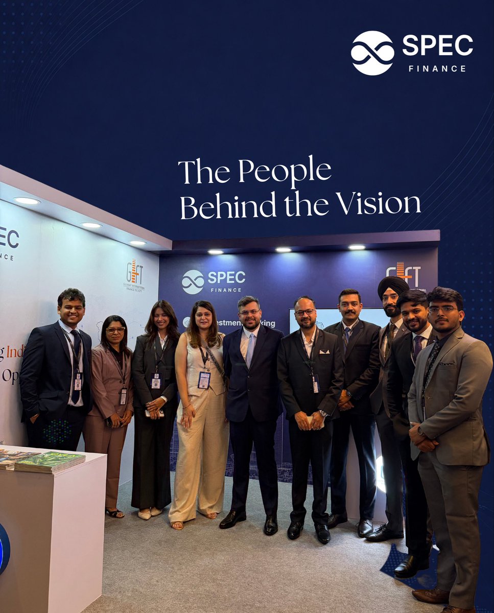 specfinancegfty's tweet photo. A Day at ETWLF 2026

Ideas that move markets.
Conversations that shape the future.
Connections that build what’s next.

A glimpse into SPEC Finance at the Economic Times World Leaders Forum 2026.

#SPECFinance #ETWLF2026 #GIFTIFSC #GlobalCapital #FutureOfFinance https://t.co/Da5fCbduoY