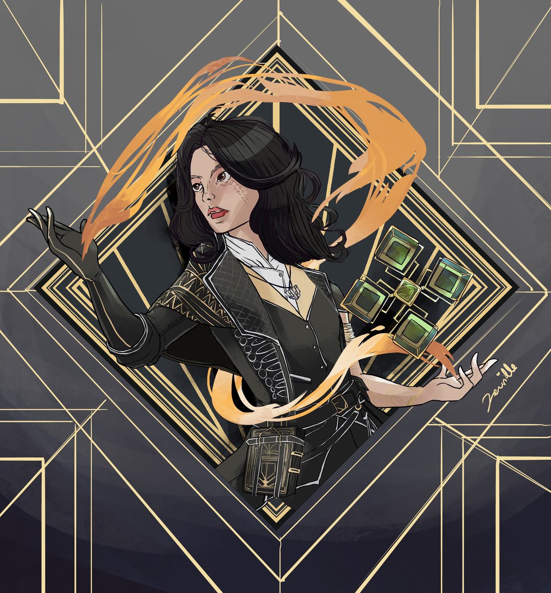 zeurilleart's tweet photo. A closer look at each of the Expedition 33 character portraits I made!
#clairobscur #expedition33 https://t.co/wmiH8j7CCS