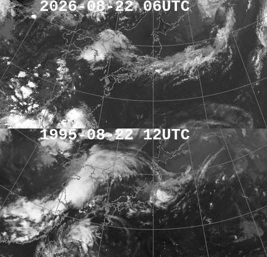 todayswxmap's tweet photo. 06UTC実況の類似天気図と赤外画像= #天気 https://t.co/p0Q4AsUjgP