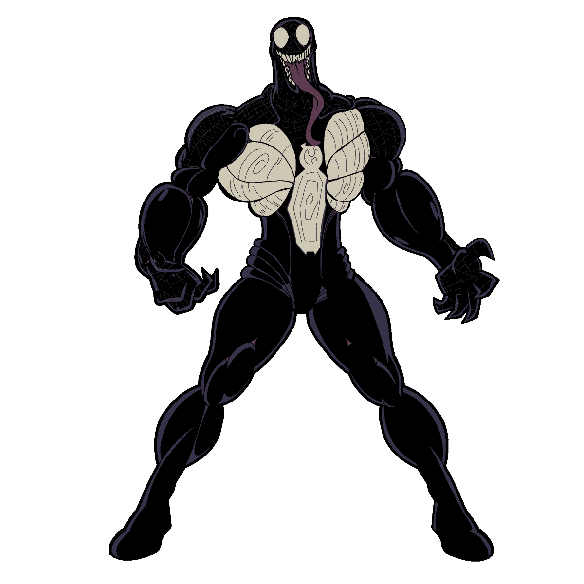 Slifer__Slacker's tweet photo. Cleaner look on Venom.

I really took to the idea that this is a universe naturally devoid of Symbiotes. They were originally such a strange and small part of marvel to the point the black suit was the Only One, and that extreme Alien-ness was important to the tone of Venom to me https://t.co/dHmTRK6rgX