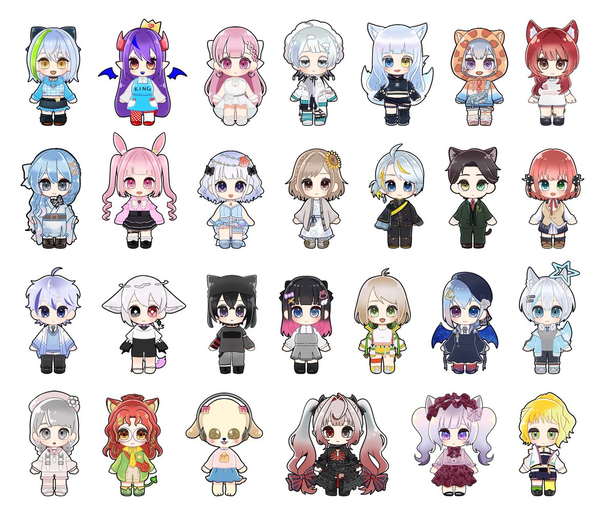 rokkuns's tweet photo. ミニキャラ企画ありがとうございました♪ https://t.co/AqUMJILIWm