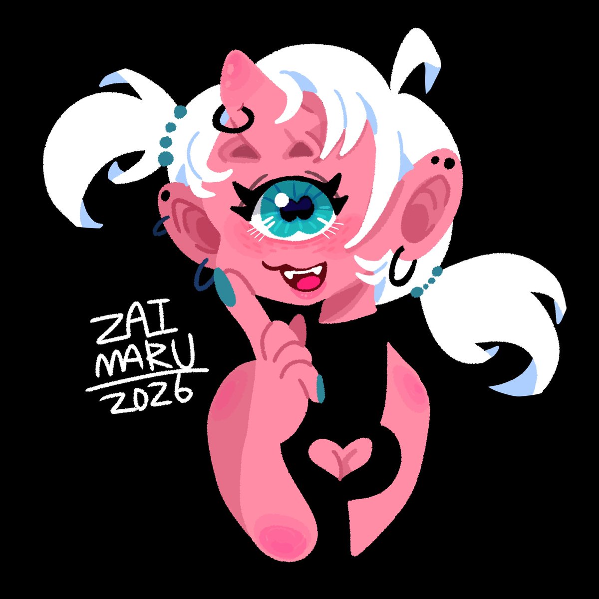 jhnb_zaimaru2's tweet photo. 鼻角単眼ちゃんはフリーアイデアなのでみんなもぜひ描いてください
というか俺が見たい https://t.co/gyS8E8TZr5