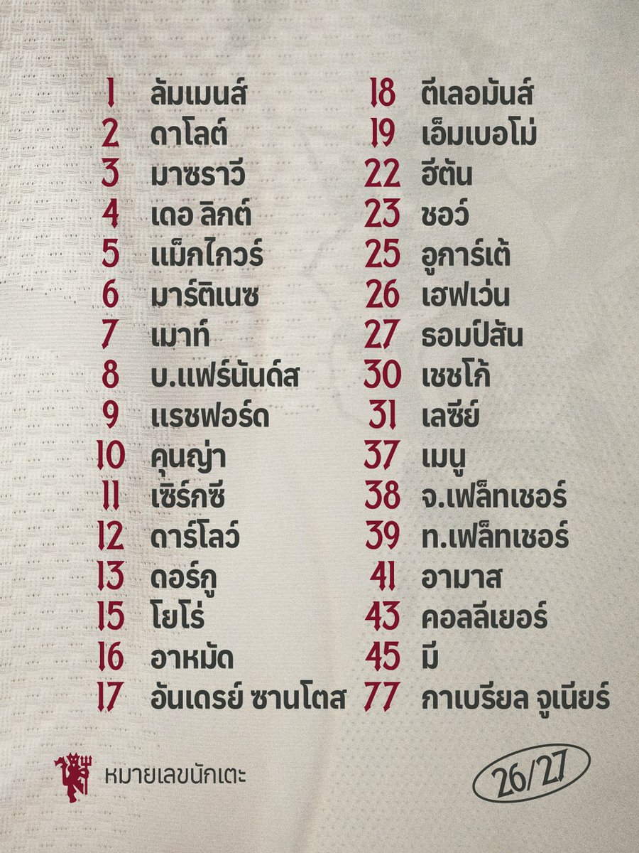 DekGebBall's tweet photo. ออฟฟิเชียลละนะ แรชฟอร์ดใส่เบอร์ 9 https://t.co/Q0oQggCFej