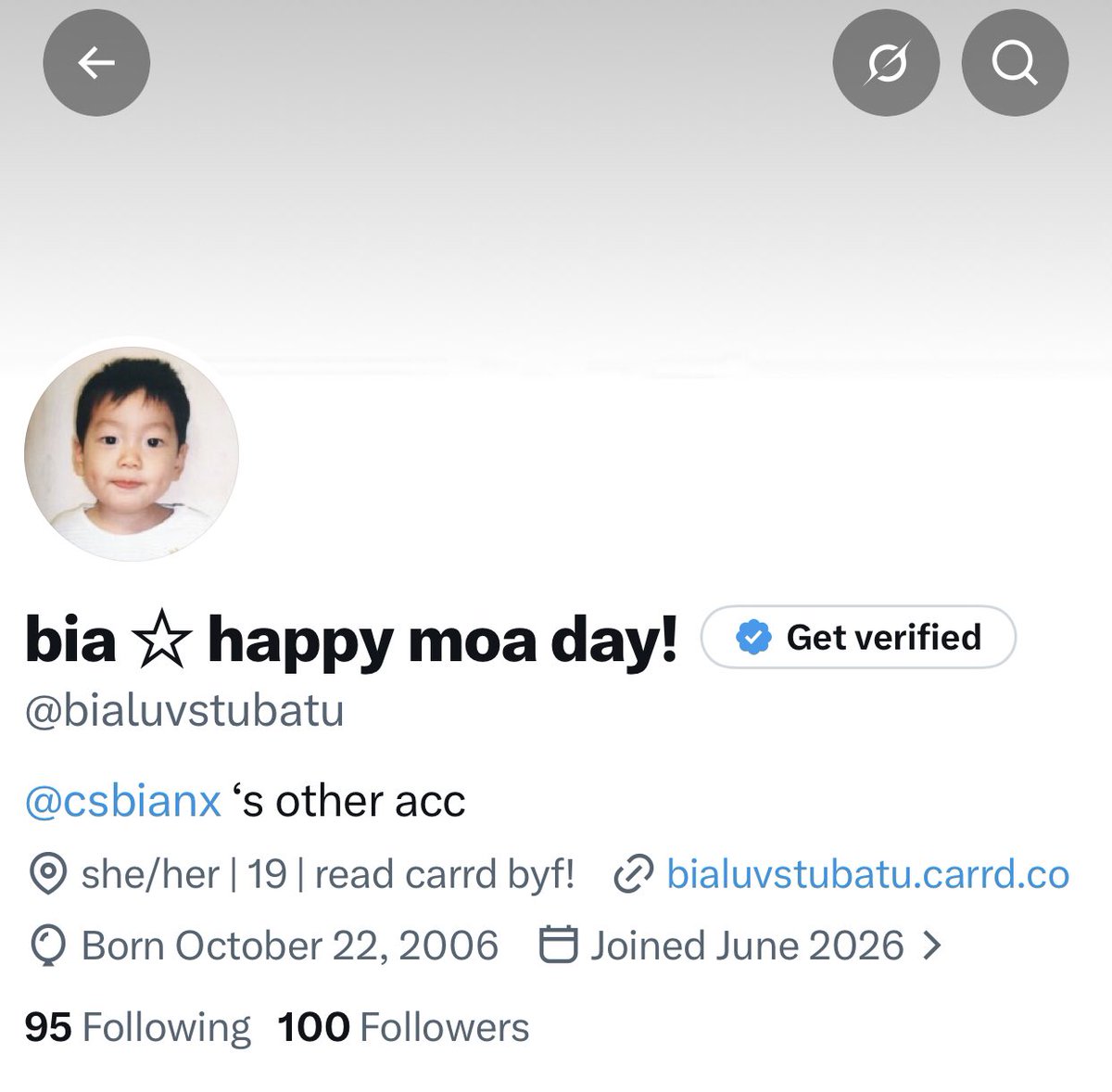 bialuvstubatu's tweet photo. HAPPY 100k TO MEEEE!!! https://t.co/hiA29NMCMT