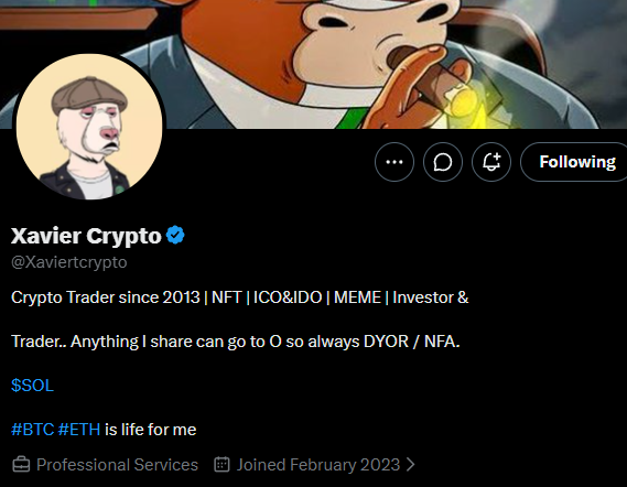 jonas431419's tweet photo. @BitcoinAlphaX @Xaviertcrypto 8xtqKXSkanWxZYa5EayFjNEt4Yv4LbRybq9xxR8qCB5j https://t.co/9vQaVML0US
