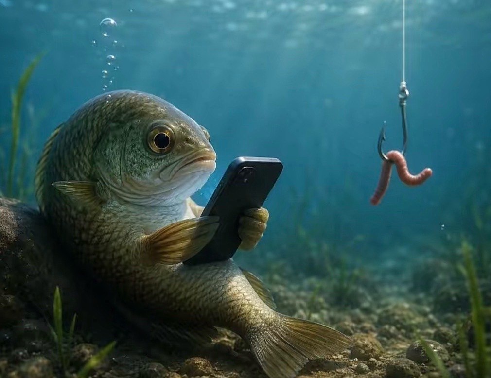 NAPOLEONALPHA's tweet photo. WHY HAS NO ONE TOKENIZED THIS MEME YET??? THIS IS CRAZY GOOD NARRA

People are asking the most unhinged question to GOOGLE AI. and the AI answers as if it's actually a serious situation and is trying to lend a hand out

it was literally telling the fish he’s about to get fucking hooked 😭

You can ask google right now "I am a fish and I see a worm in front of it, should I eat it?"

And you'll get the same ass answer 😂😂😂

It’s one of those stupidly simple memes that people instantly understand and can remix into anything

The fish holding the phone next to the actual hook makes it 10x funnier

AI SAVED BRO’S LIFE

Tiktok: https://t.co/9iPXYaAX6T

Instagram: https://t.co/Ai3fr5DBov