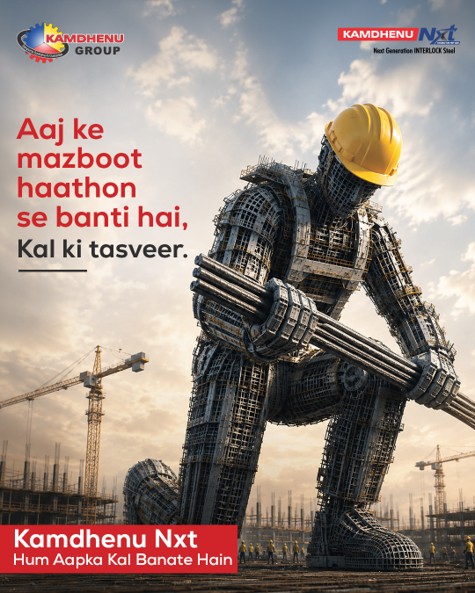 Kamdhenu_Steel's tweet photo. Here's to the builders whose dedication shapes stronger structures and a stronger tomorrow. Kamdhenu Steel | Hum Aapka Kal Banate Hain
#KamdhenuSteel #HumAapkaKalBanateHain #BuildingIndia #BuiltOnTrust #Construction #BuildersOfIndia https://t.co/3dKQjcLRLr