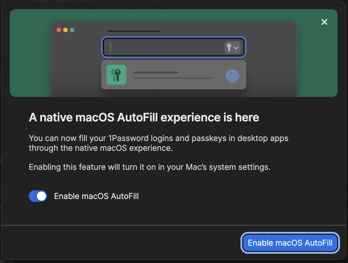 SoVeryCuul's tweet photo. Holy shit, I can't believe it took this long but I'm so happy it's finally here @1Password https://t.co/DqRbtB2tEu