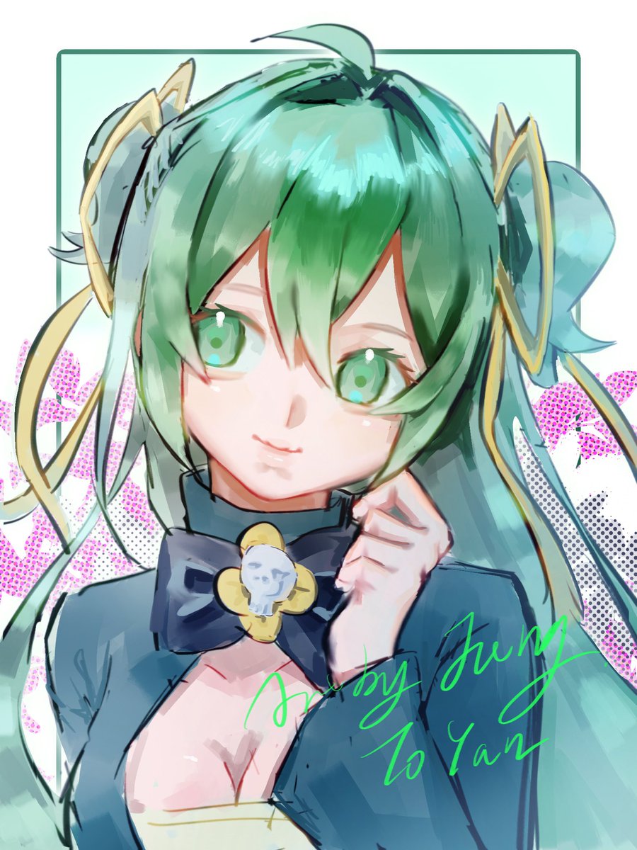 0voki33Me's tweet photo. 给小盐@PP_Konig画的🪷😸 https://t.co/6iKuckm4Xg