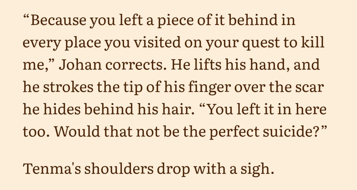 johansballoon's tweet photo. Kenzo Tenma Dealing With Johan Liebert's Suicidal Ideation WILL become an ao3 tag one day https://t.co/tXTQfHDHLH