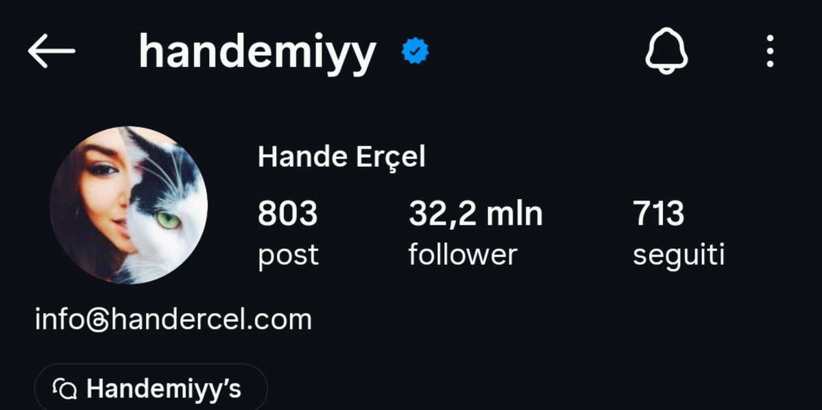 Nyx_incoerente_'s tweet photo. Takvim Gazetesi, le recenti analisi algoritmica dei social media, ha pubblicato i seguenti dati: Hande Erçel ha 32,2 milioni di follower, di cui 7,08 milioni (22%) in Turchia, 11% in Brasile, 8% in Italia, 7% in Iran, 6% in Spagna e 15 milioni (46%) tra Stati Uniti e Russia. 

👑 https://t.co/knvkNMbj4h