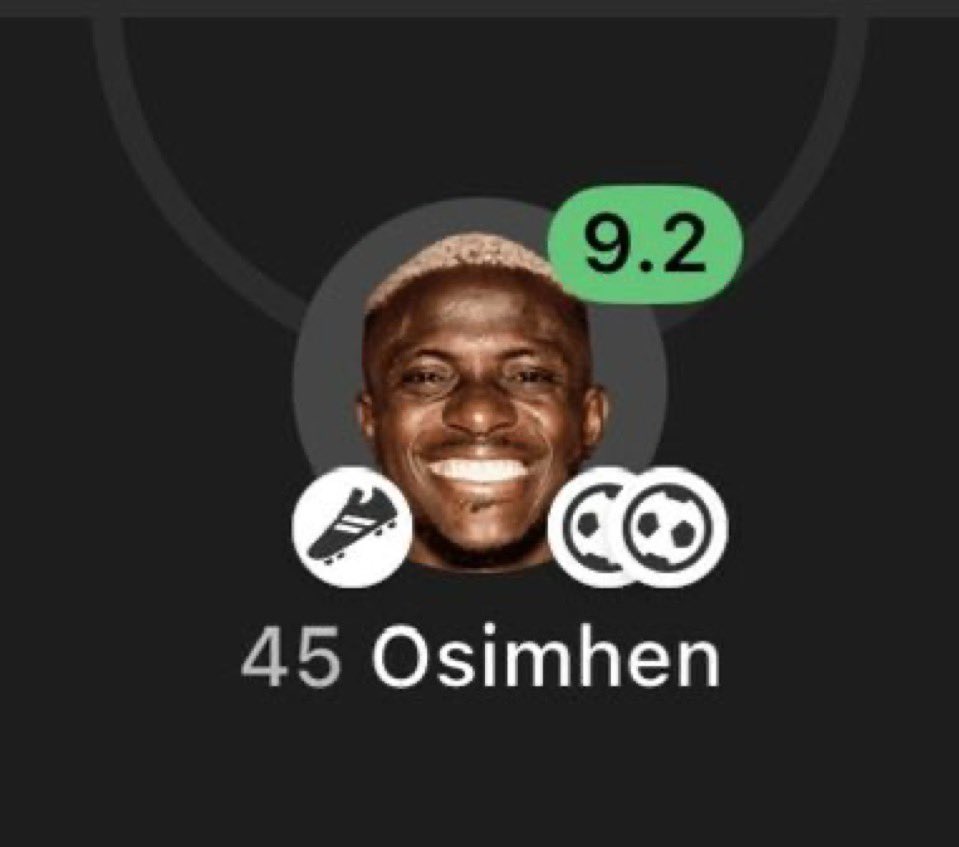 AkanniofLagos's tweet photo. Osimhen isn’t slowing down this season, already on 4 goals after Gw2🔥🔥

This is elite footballer✅👑

Do you think he’s winning the golden boot at the end of the season? https://t.co/WQFtyJ9fAd