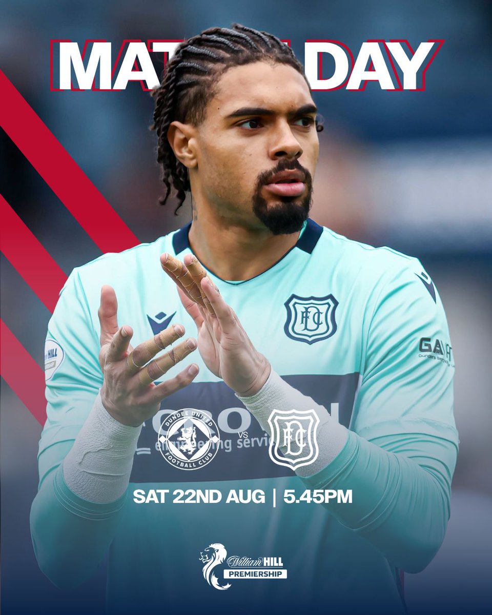 DundeeFC's tweet photo. DERBY DAY ⚔️
See you at 5.45, Dees. https://t.co/RbkNNH4yBp