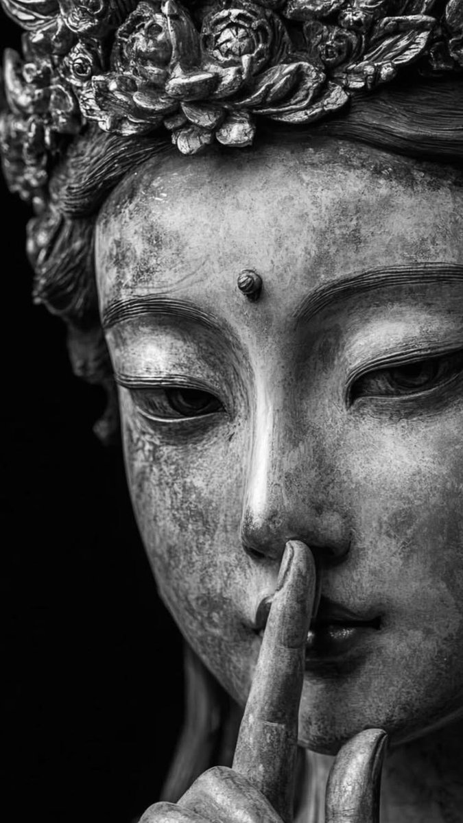 Zenm001's tweet photo. A student asked Buddha, "what is my first duty in this world"??

Buddha replied, "your first duty is to awaken to your own true nature, know yourself as the seer, and right action will flow effortlessly"..

-Zen teaching https://t.co/S8Lz7ZaUam