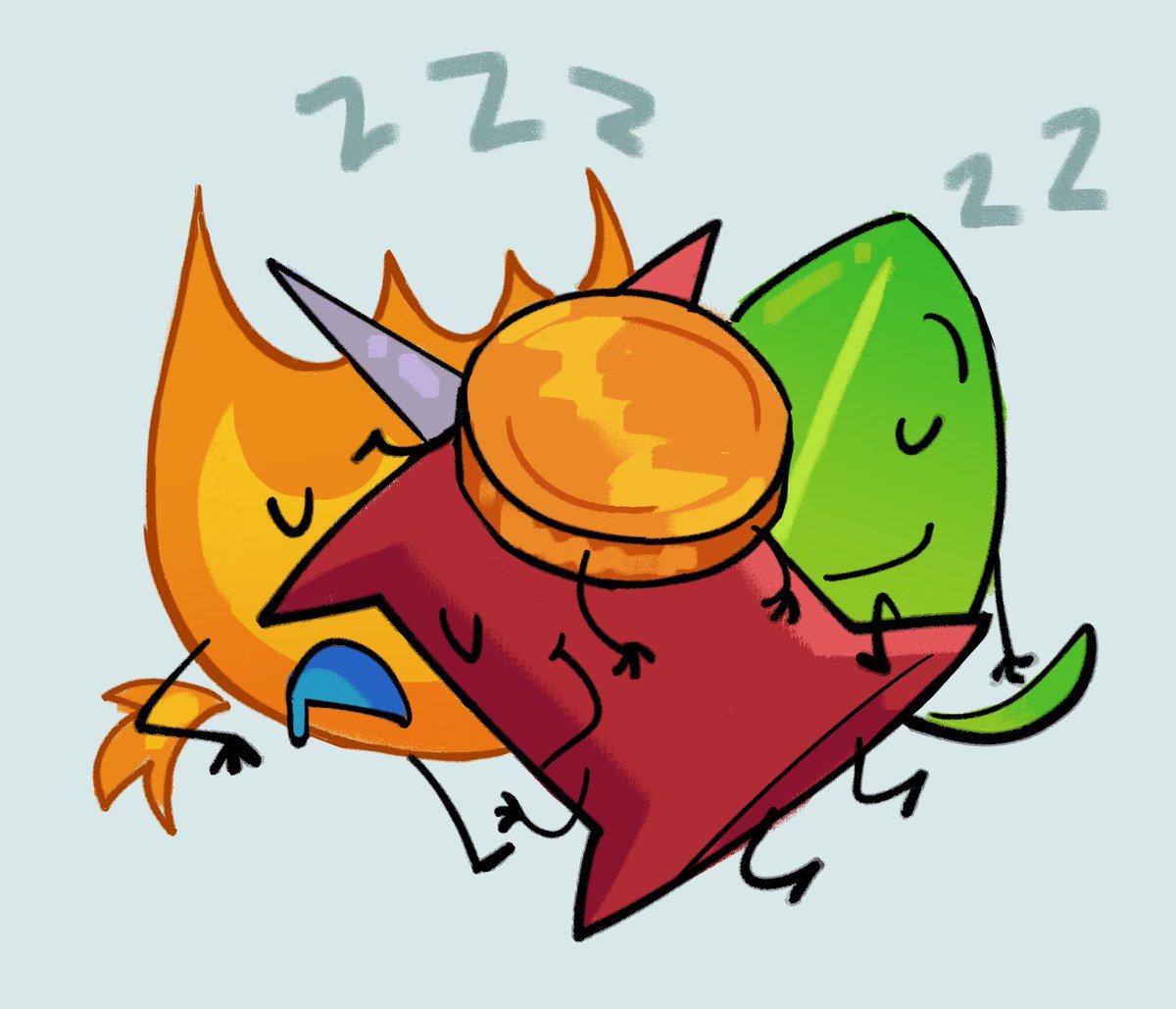 goobistar's tweet photo. polybranch cuddle pile!!! #bfdi https://t.co/MfxzyIWDlx