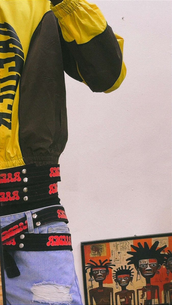 RAEDERGALLERY's tweet photo. RAEDER DENIM BELT ! https://t.co/EIFGSMuDUn