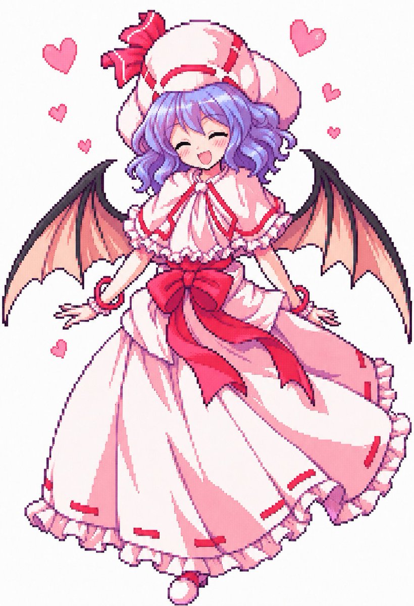 IvhOCm44Vl38514's tweet photo. 香霖堂 レミリア！ドット絵アレンジ！ https://t.co/fDFNBQFJ32