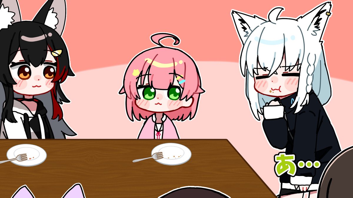 munLv323's tweet photo. 自由すぎるフブキにタルトを食べられキレるみこち
🔗https://t.co/jgd6Ztdp8W https://t.co/vS7dqEZaAW