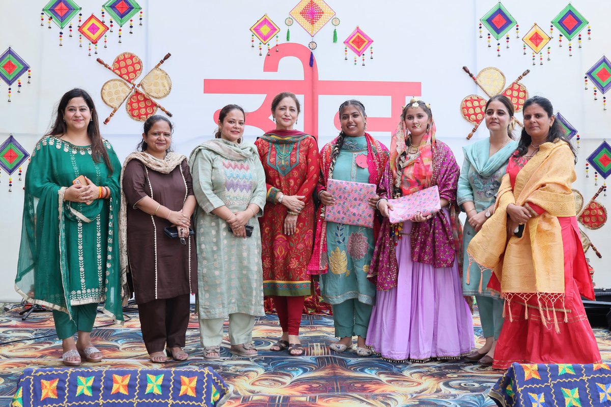 GnaUniversity's tweet photo. Celebrating culture. Cherishing traditions. Creating memories.
GNA University celebrated the vibrant spirit of the Teej Festival with great enthusiasm, bringing together students and faculty to cherish the beauty of Punjabi culture, traditions, and togetherness.
#TeejCelebration https://t.co/nHPriFdJZq
