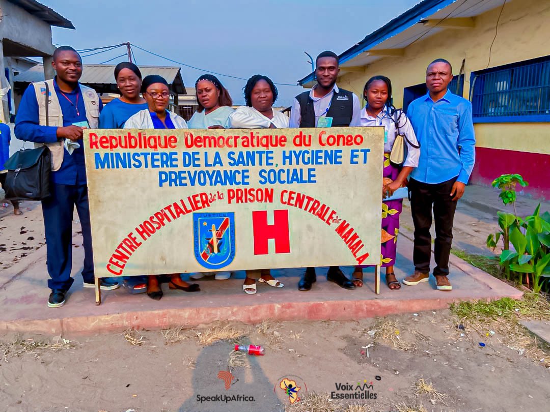 MajRDCongo's tweet photo. 📍CPRK MAKALA🎉🎉 

en date du 20 aout 2026 le MAJ RDC a porté un plaidoyer auprès des autorités pénitentiaires en faveur d’une meilleure prévention du paludisme chez les femmes détenues. (1)

#VE-Palu #Plaidoyer @SpeakUpAfrica1 @RDC_IYAFP @abefnd_rdc https://t.co/jwTg3yOBfZ