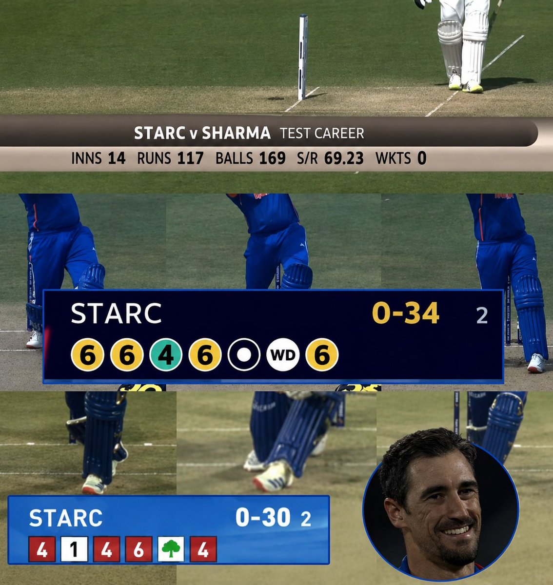 stump_out's tweet photo. It's not easy to own stark that Rohit made it look like. https://t.co/yQyHR8q9OX