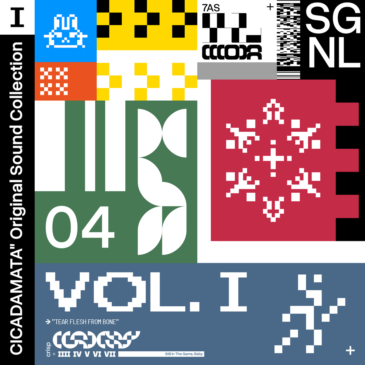 still_crisp's tweet photo. CICADAMATA" Original Sound Collection VOL. I + TEAR FLESH FROM BONE. link below. https://t.co/SdSOOwQDer