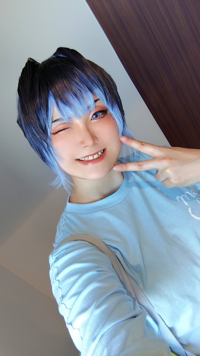 346trpgcos's tweet photo. ※自探索者コス
澪🩵🍨〜！
ファイサの自キャラのコスプレ絶対にやりたかったのでやれて満足〜！
アイドル衣装も作って着たいよん！
P10の他メンも顔だけで良いからやりたい https://t.co/Za9UpcO2Hj