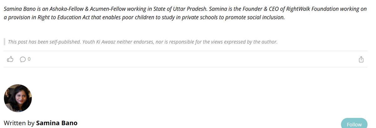 GurorangriPadme's tweet photo. So Ashutosh Ranka worked for an NGO whose founder is an Acumen and an Ashoka Fellow.

Ashutosh Ranka worked for  -> Right Walk India

Right Walk India founded by  -> Samina Bano

Samino Bano is a -> Acumen and Ashoka fellow 

Samina Bano -> Anti Modi, Anti CAA/NRC...

Acumen gets funds from -> Andrea Soros, Open Society  foundation, Soros economic development foundation.

Worst part is Samina Bano's Right Walk Foundation is collaborating with the Maharashtra govt to provide AI based skill training and entrepreneurship opportunities in the state. This is how they infiltrate into our systems silently.

@Dev_Fadnavis please look into this ?
