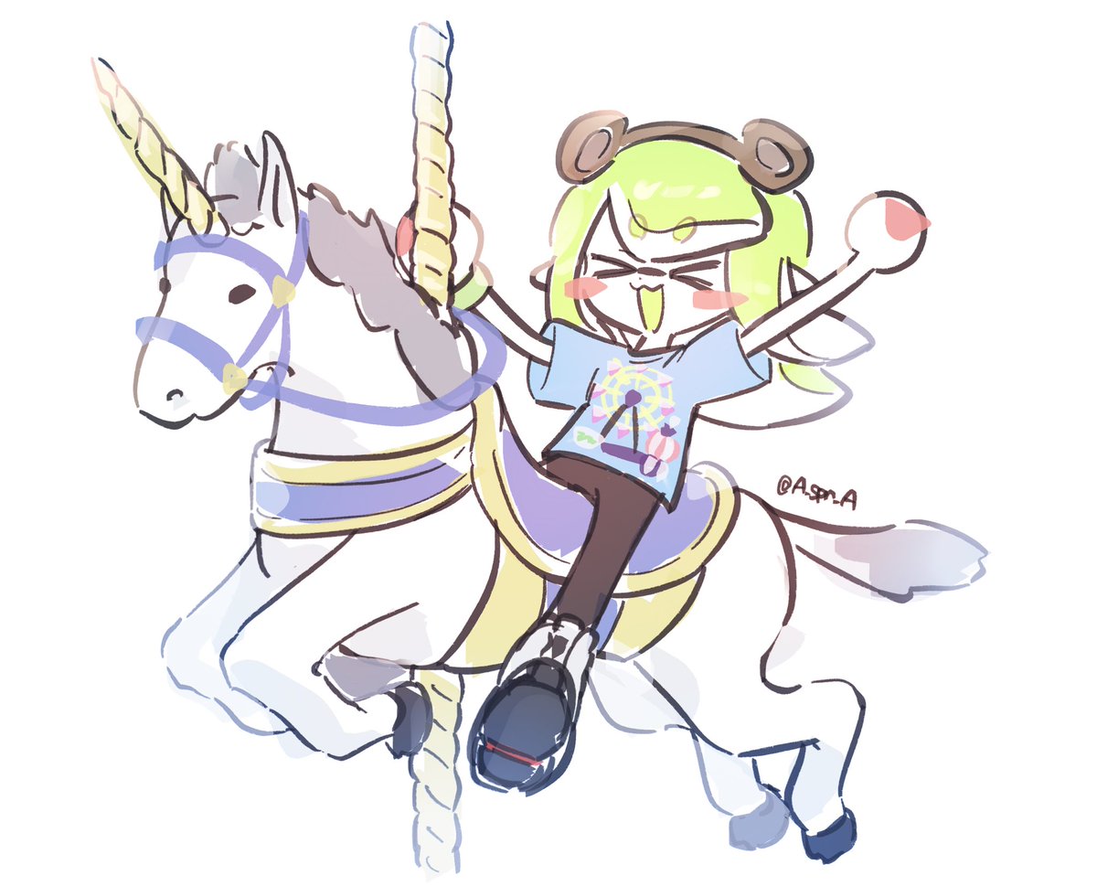 A_spr_A's tweet photo. 遊園地いくぞー🎠🎡🎢 https://t.co/jJxiT637wI