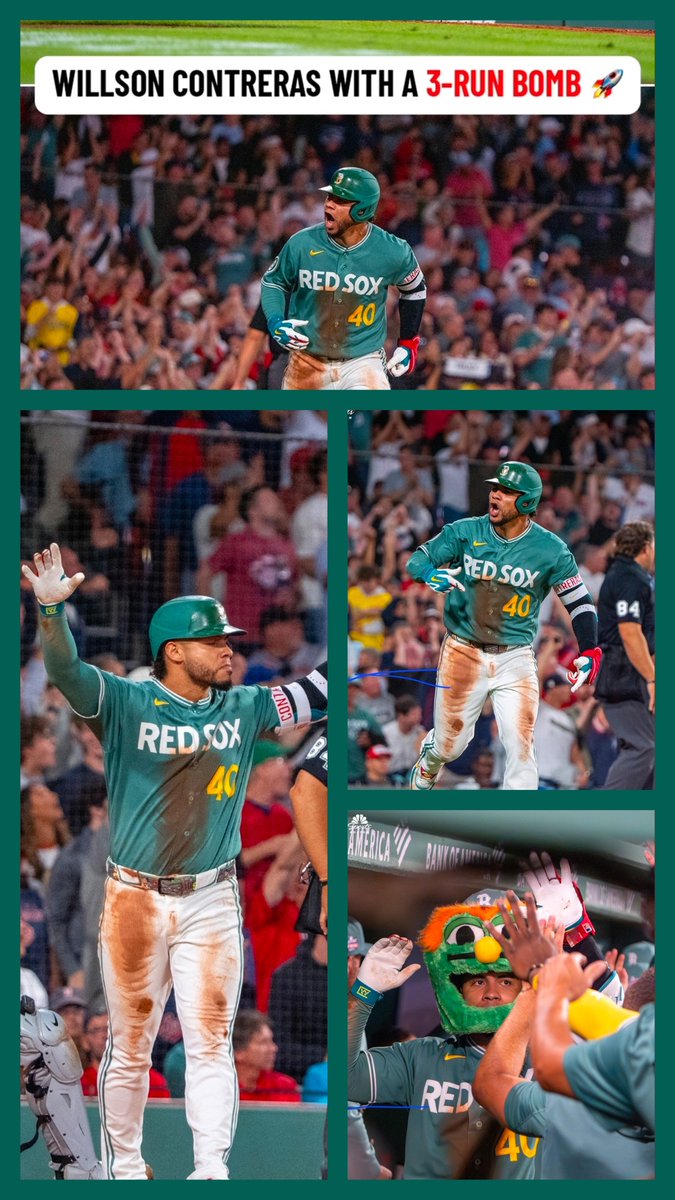 nkeman3's tweet photo. Oh! This guy hit a moonshot last night in a tough one. Making home games the true meaning of HOMEFIELD advantage.
LFG
#Dirtywater #RedSox #RedSoxNation #LetsgoRedSox #LFG #LFGRedSox #fenway #Fenwayfaithful #SweetCaroline oh yeah and #Yankeesuck https://t.co/fqyIA0F6oX