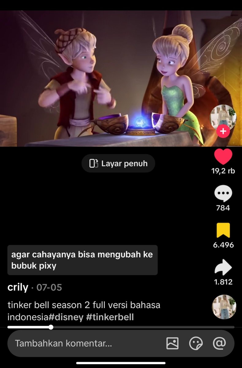 blueeskykl's tweet photo. Seruuuu banget nonton film di tiktok 😆 https://t.co/zpV3wR5J4x