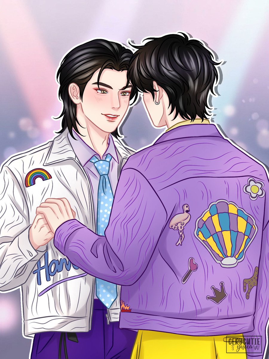 ACaineYucca's tweet photo. 𝐓𝐡𝐞𝐞𝐖𝐚𝐯𝐞🌻✨

The concert song were a total hint at TheeWave's official debut as partners.
Had to capture that feeling in this art!

@tthi_eks ✧⁠*⁠。 @waavetnp

˙⋆✮ #theewave ; 
#tthi_eks ♡ #waavetnp  ⋆° https://t.co/9OsoUEA6QF