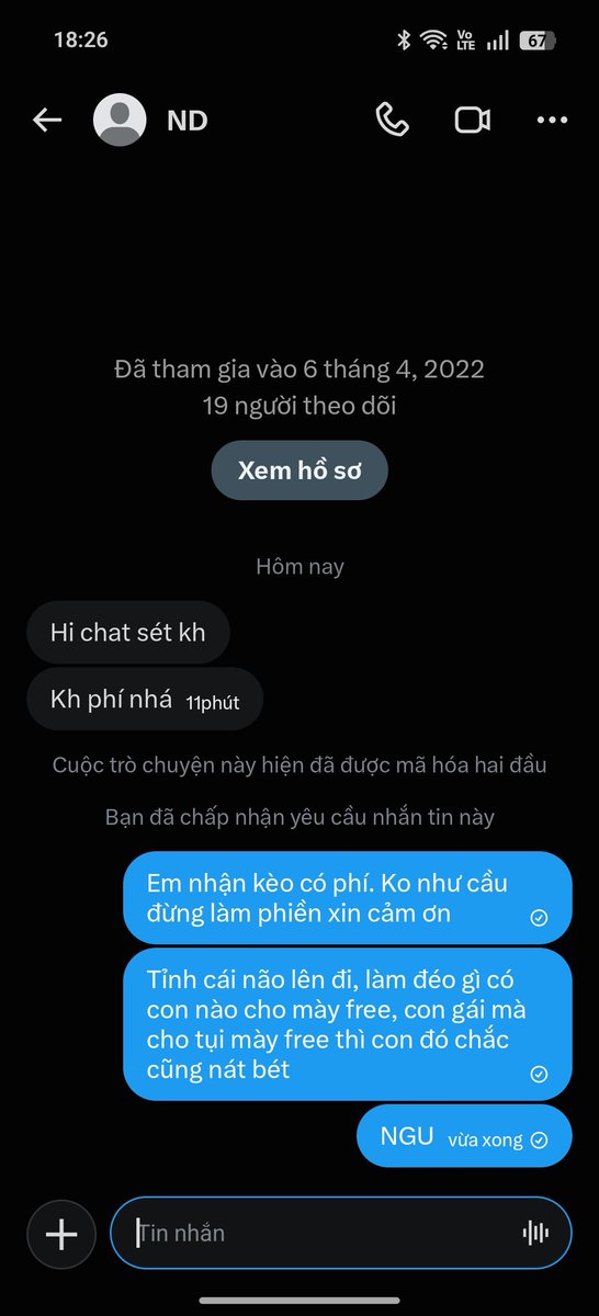 xachi110's tweet photo. Em lạy mấy anh, tỉnh táo lên giúp em đi. Đời này cái gì mà free mấy anh ? Đừng nói tới gái cho mấy anh free, ảo giác hả :)

Hẹn free đi, có ngày gặp mặt xong qua Cam hồi nào không biết :) 

Khi nào mấy anh mới hết DỐT z 🥹 https://t.co/tgsglXVuWU