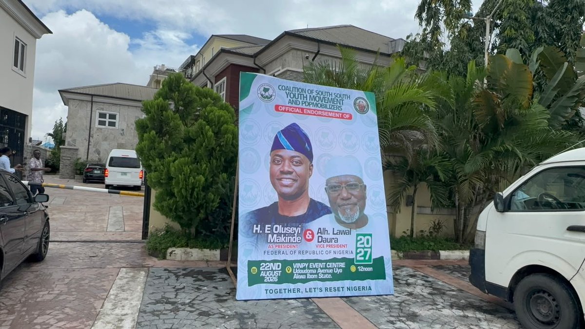 Comr_Aisha's tweet photo. Happening live at the Vimpy Hotel in Uyo, Akwa Ibom State. 

South South Youth endorsement of #MakindeDaura 2027. 

Join us on our Facebook account for live stream at @OfficialSeyi2027

Follow for more updates https://t.co/TOF3STdbfO
