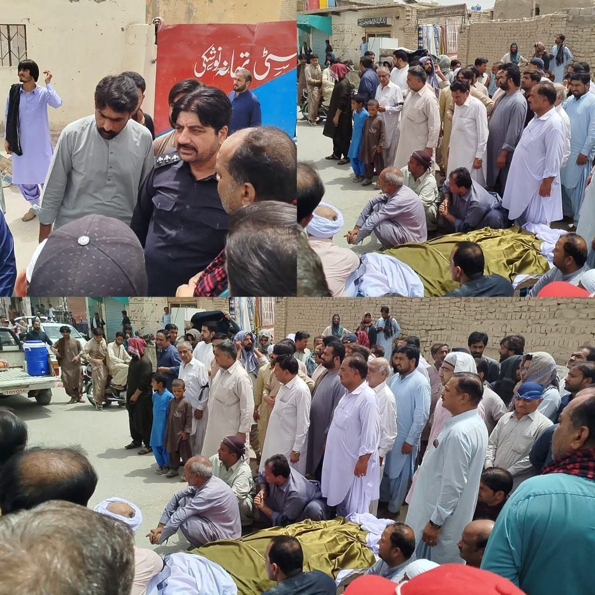 BalochDiaries's tweet photo. Nushki Stands against Indian Balochs and staged protest in solidarity with Pakistani Hindu Community . https://t.co/n08olJHkTW