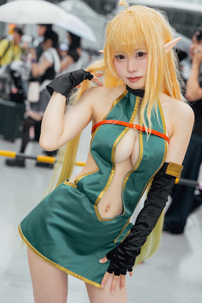 7_ho's tweet photo. エルフ🧝‍♀️イヨちゃん

 #c108_cos #C108コスプレ #c108 https://t.co/5CQcpGYZ7s